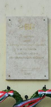 Az emléktábla