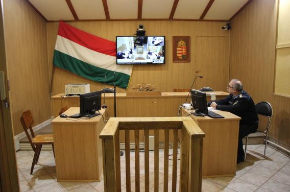 Tárgyaló helyiség a Balassagyarmati Fegyház és Börtönben